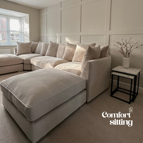 New shape sofa cinema - u,