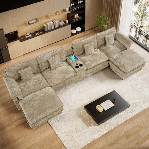 Modern oversized seat - modern, 6-seat