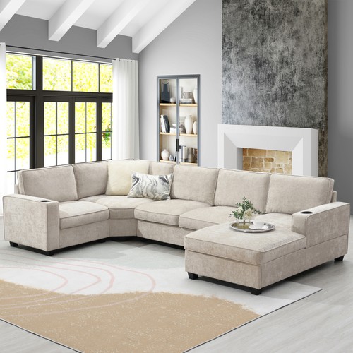 Shaped seat sectional - u-shaped,