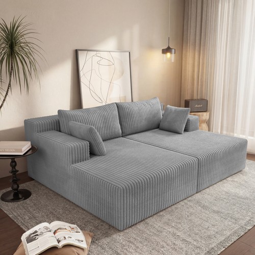 Cloud sectional couch with - couch,
