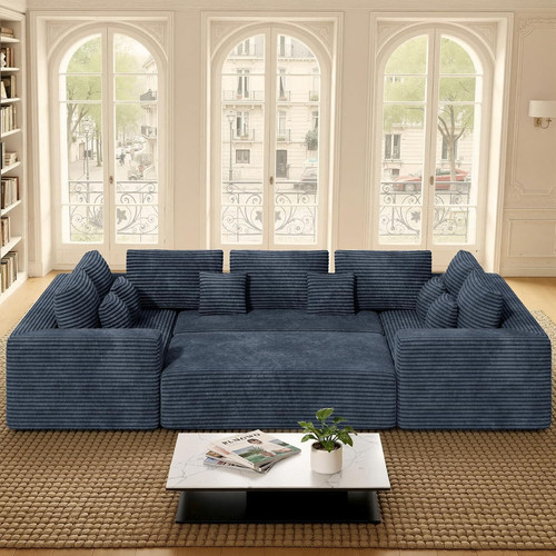 136 sectional cloud - 136'', couches