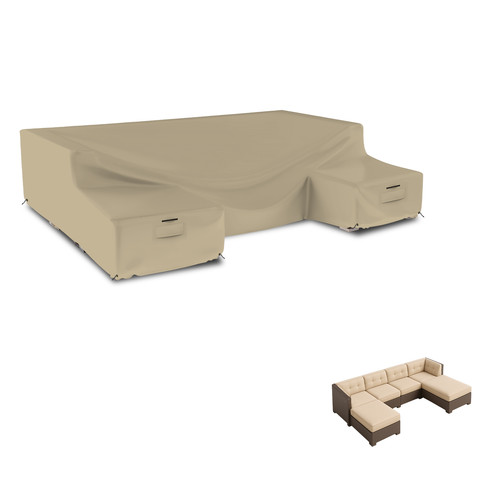 Seal skin shaped sectional - skin, u