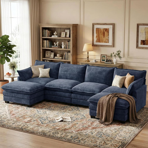 Shaped modular sectional - u,