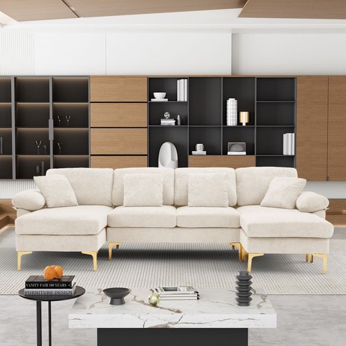 Shaped sectional sofa - u-shaped,