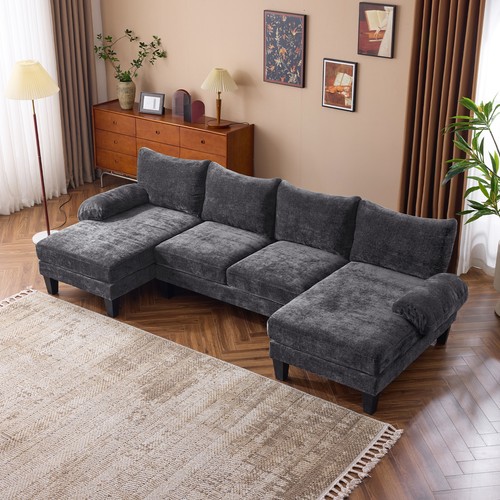 Shape sectional sofa couch - sofa,