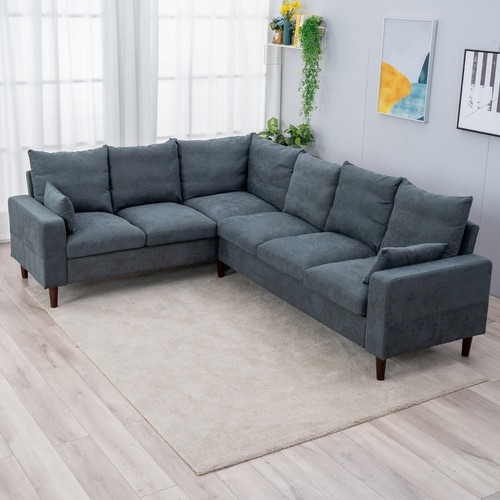 Modern upholstered shape - modern, l-shape