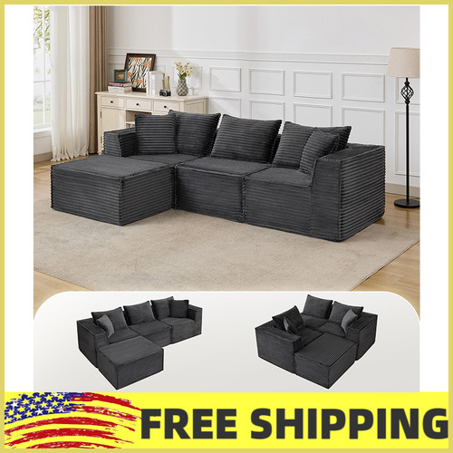 107 boneless couch corduroy - boneless,