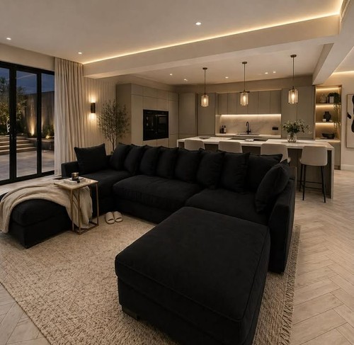 Shape sofa cinema sale - u,