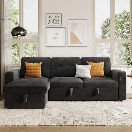Sleeper sofa charging l - sofa,