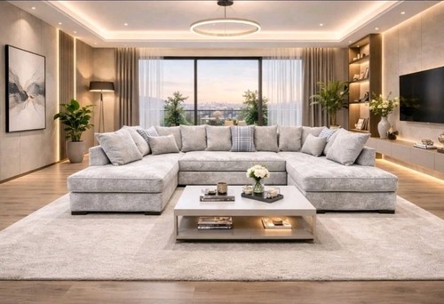 New shape sofa - u,