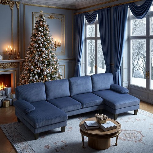 110 sectional couches - 110",
