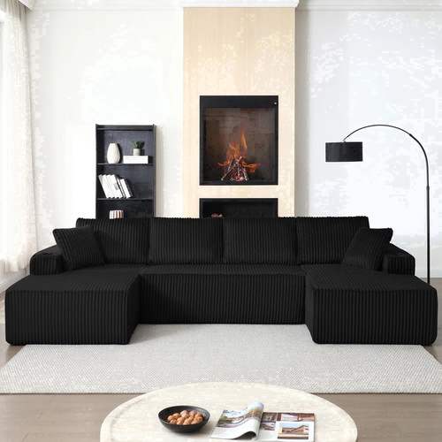 124 inch shaped modular - inch, u