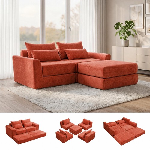 Modular boneless couches - modular, cloud