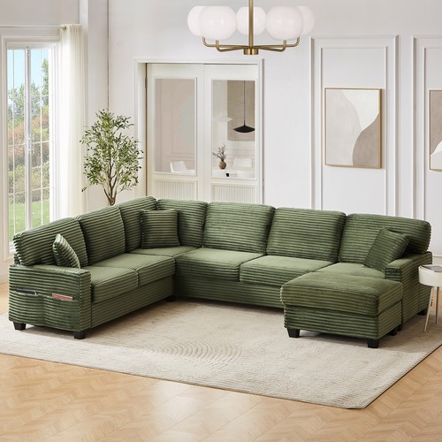 Shaped sectional sofa 125 - u-shaped,